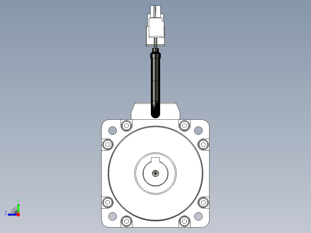 松下电机-MATSUSHITA_MSMF092L1U2右视图