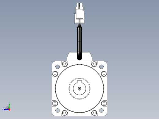 松下电机-MATSUSHITA_MSMF092L1U2右视缩略图