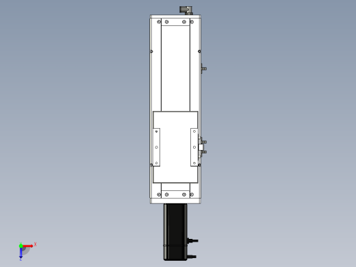 Toyo东佑达直线模组-ECH14-200-BC-400W+煞車俯视缩略图