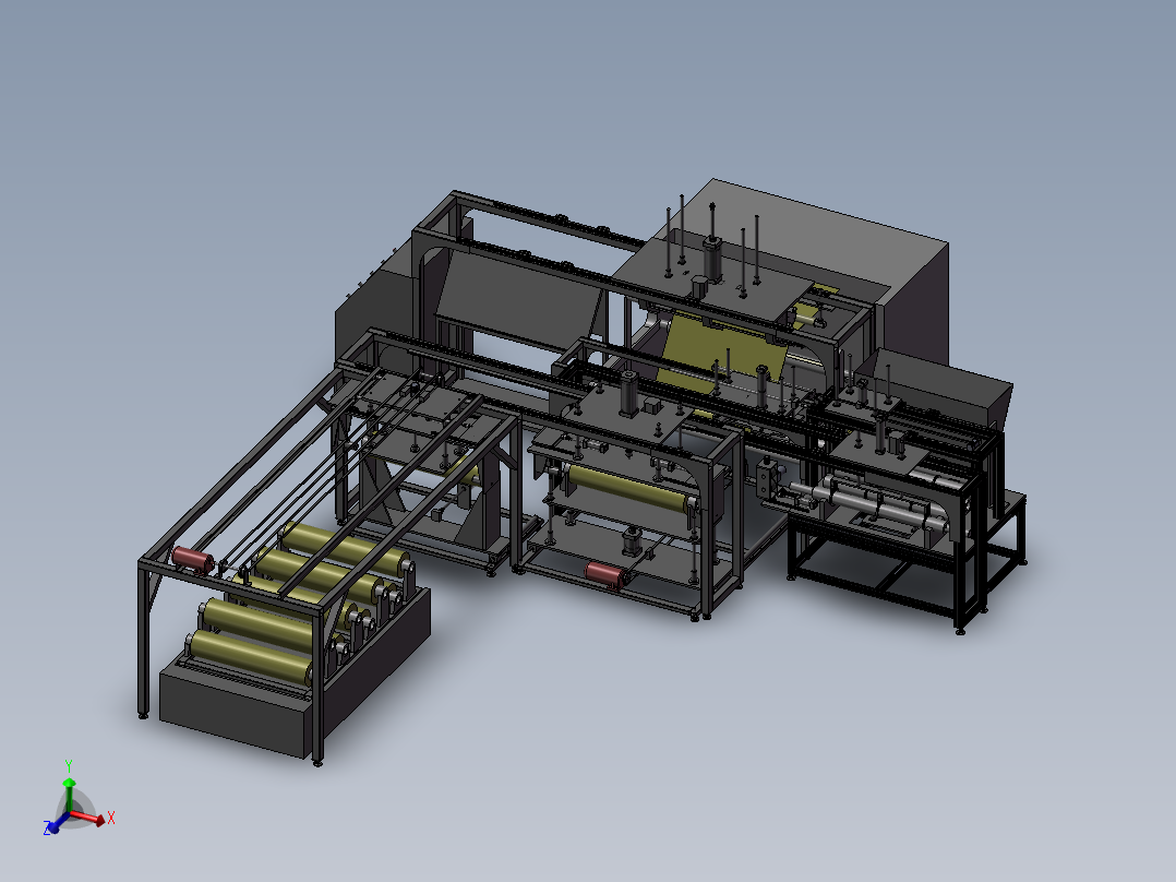 卷状料自动包膜机