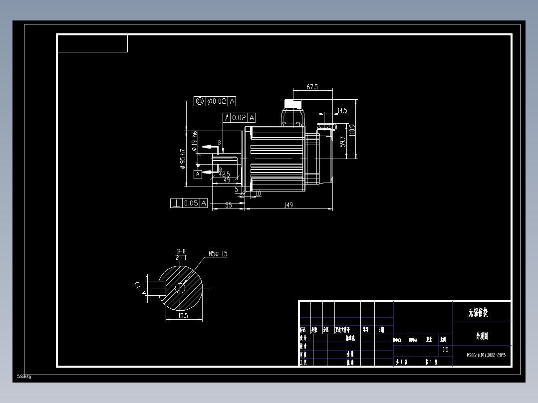 电机MS6G-110TL30B2-21P5.DWG