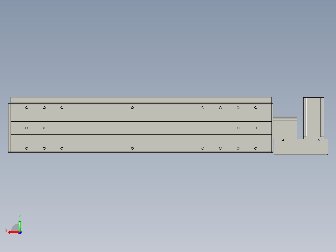 威洛博VBF14-S450-BL后视图