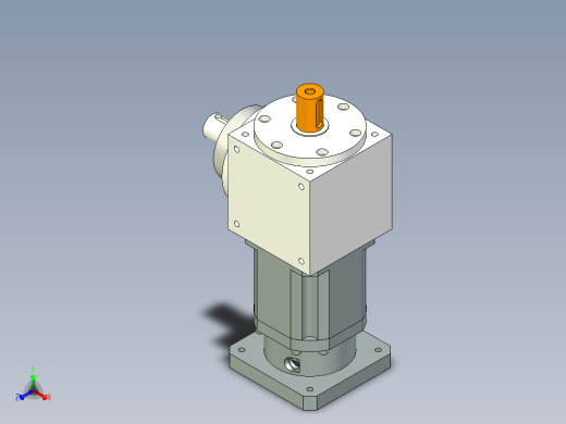 换向器PW170垂直输出 PLX142-L2 35-114.3-200-M12.stp