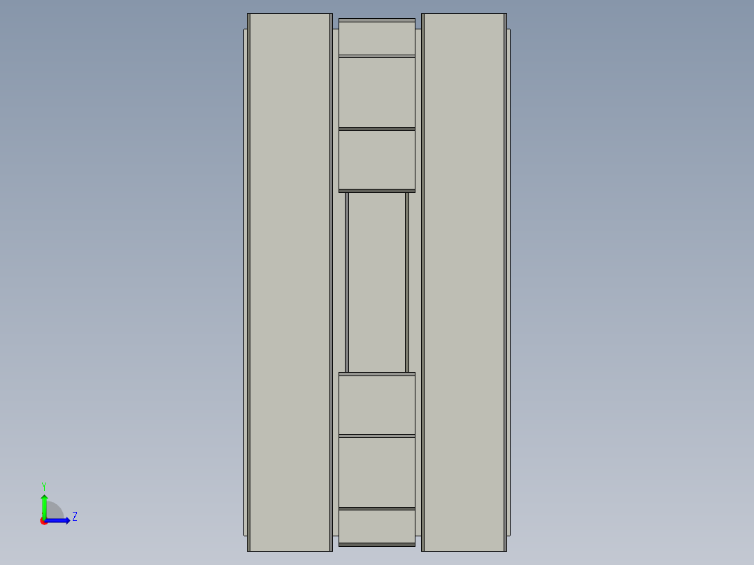 普通气爪PH01-30A左视图