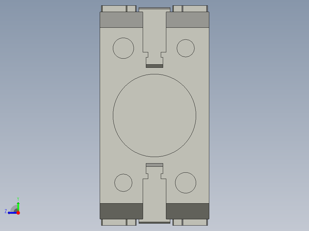 普通气爪PH01-30A右视图