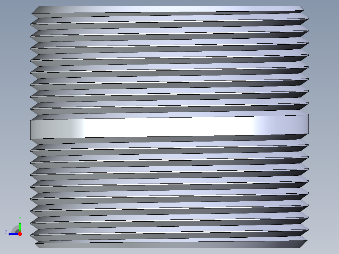 CPVC管件33-Sch80_Nipple_MPTxMPT_9861-291_2.5in x Close右视图