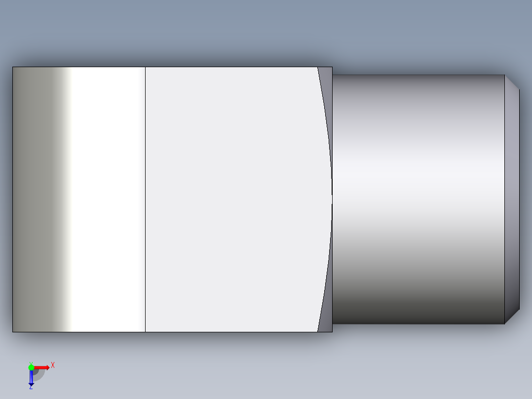 卡套式工业通用硬管接头EO_Male_stud_elbow_WE08SRCFX俯视图