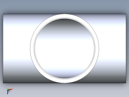 CPVC管件01-Sch80_Tee_SxSxS_9801-080_8in俯视缩略图