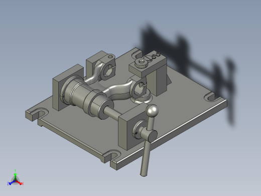 吊耳夹10.5孔夹具装配图三维==1495201=30