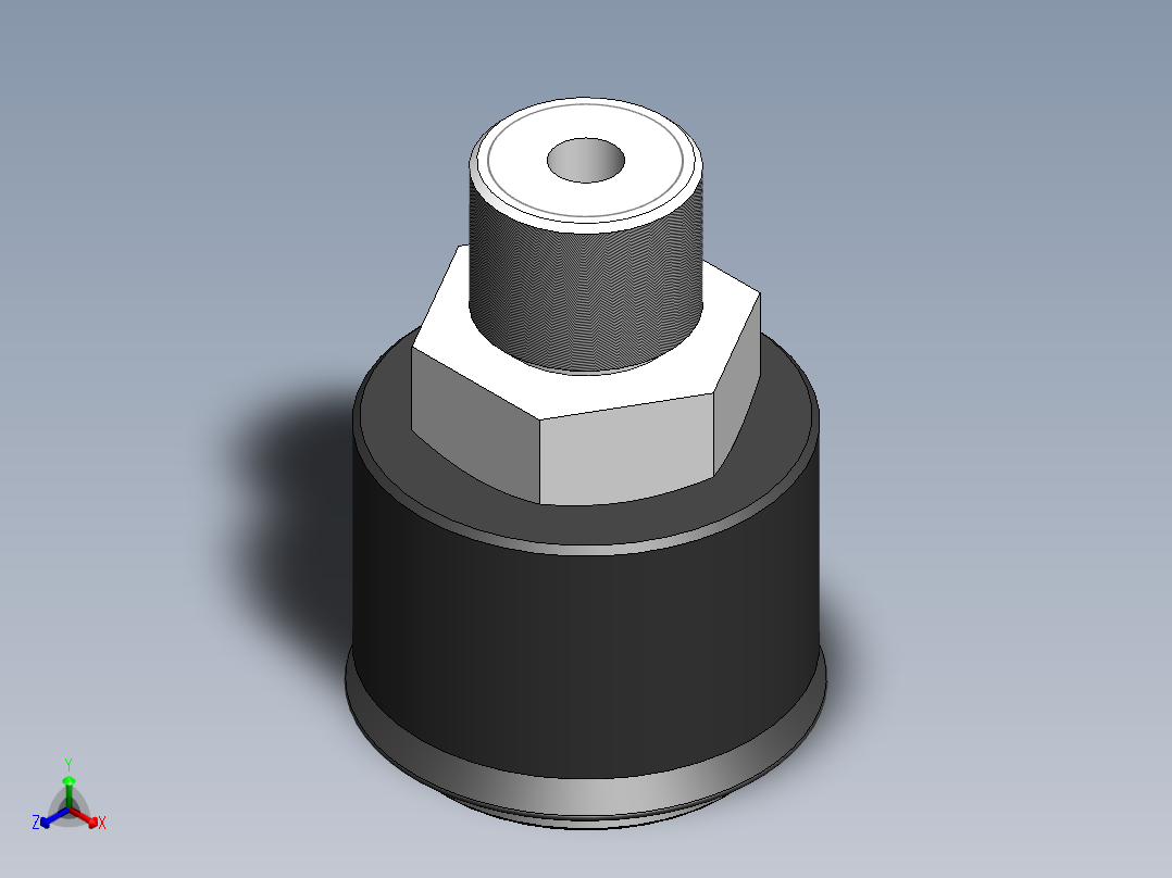 PS-10-J-M真空吸盘[PS-10-J-M-N]主视图