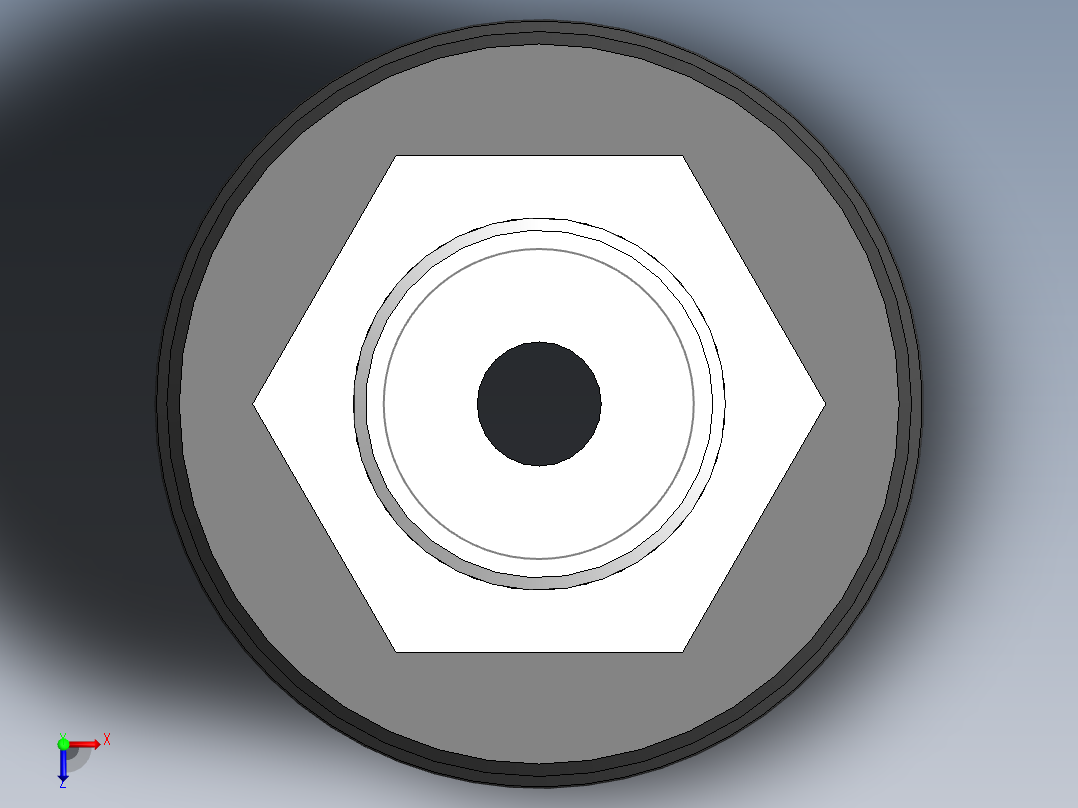 PS-10-J-M真空吸盘[PS-10-J-M-N]俯视图