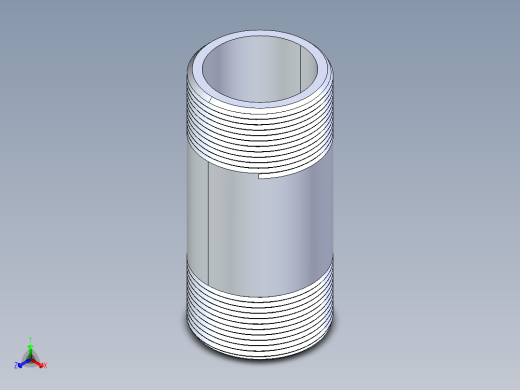 聚氯乙烯配件33-Sch80_Nipple_MPTxMPT_861-216_1.5in x 4in