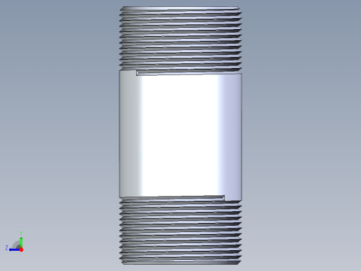 聚氯乙烯配件33-Sch80_Nipple_MPTxMPT_861-216_1.5in x 4in右视缩略图