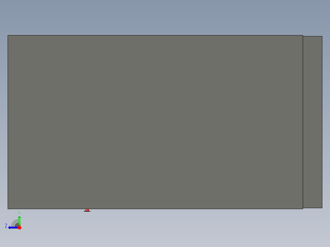 喷油螺杆压缩机--stp右视图