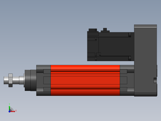 电动缸MES50-P-400W前视缩略图