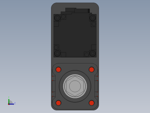 电动缸MES50-P-400W左视缩略图
