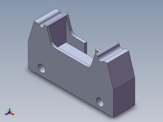 3m four-wall header正等轴测缩略图