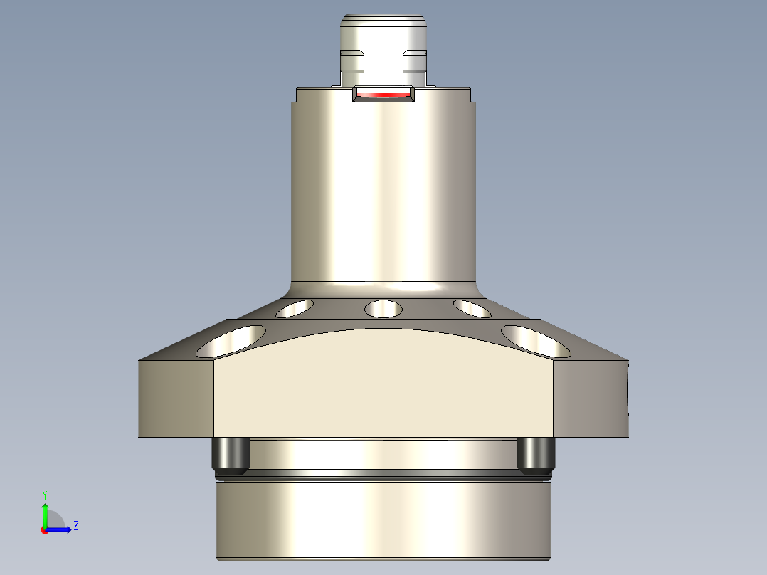 KOSMEKSFA3000-M2A-140-H55多系列多零件图纸模型多系列多零件图纸模型左视图