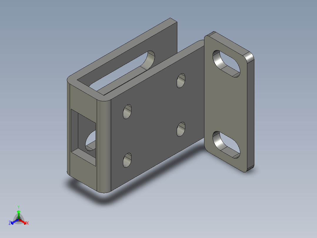 基恩士S-P12_1_kc图纸模型主视图