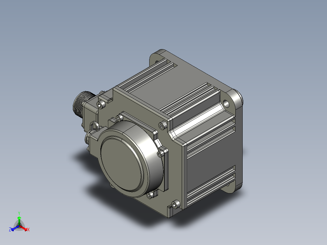 电机MS6G-130CN25B2-21P0主视图