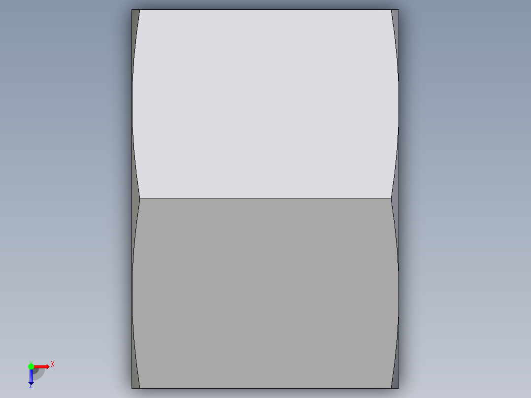 卡套式工业通用硬管接头EO_Nut_EO_24__Cone_end_M12LCFX俯视图