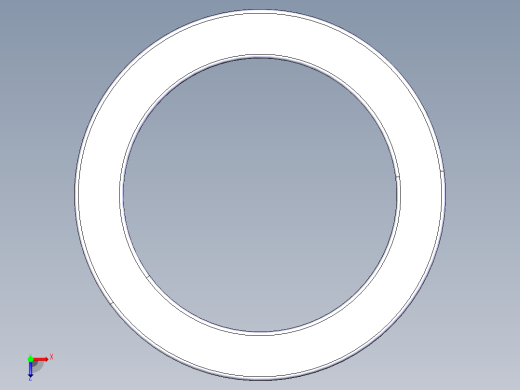 平面推力球轴承51114俯视缩略图