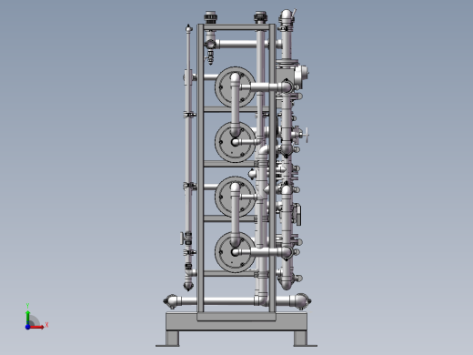 反渗透水处理系统模组前视缩略图