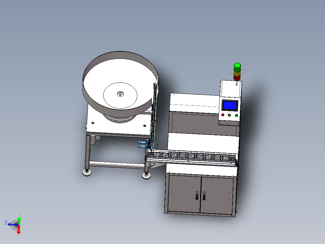 一次性牙刷振动盘自动送料方案sw18可编辑