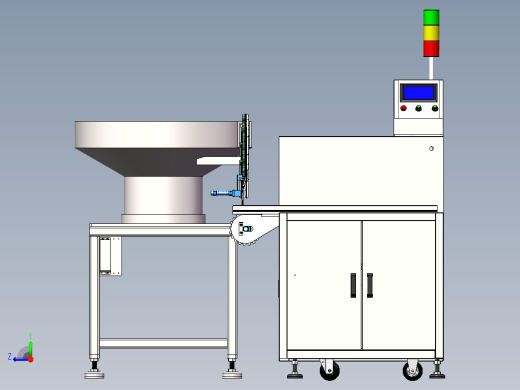 一次性牙刷振动盘自动送料方案sw18可编辑右视缩略图