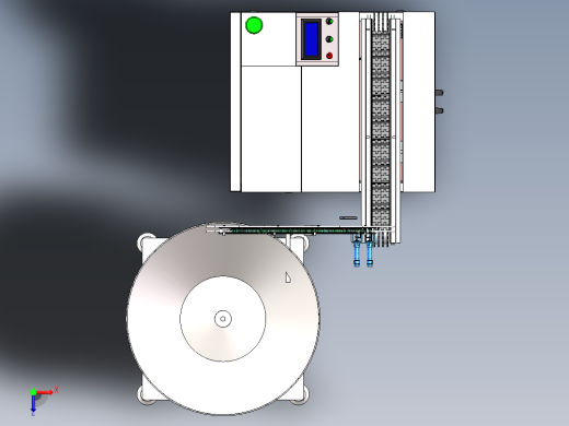 一次性牙刷振动盘自动送料方案sw18可编辑俯视缩略图