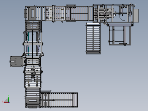 半自动包装机（sw18可编辑+工程图+bom）后视缩略图