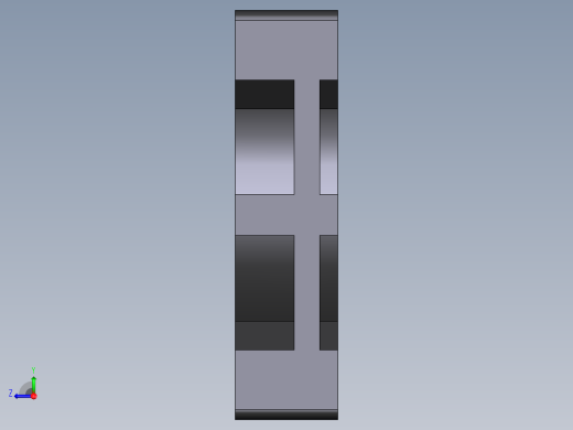 散热风扇40x40x10mm右视缩略图