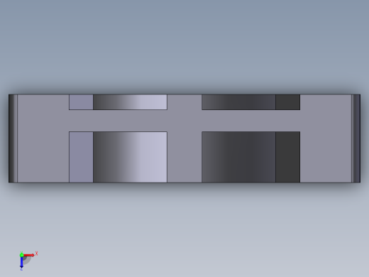 散热风扇40x40x10mm俯视缩略图