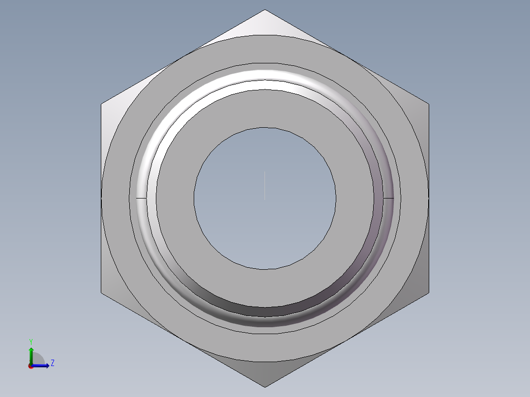 美制O圈密封接头、1DO-42-16左视图