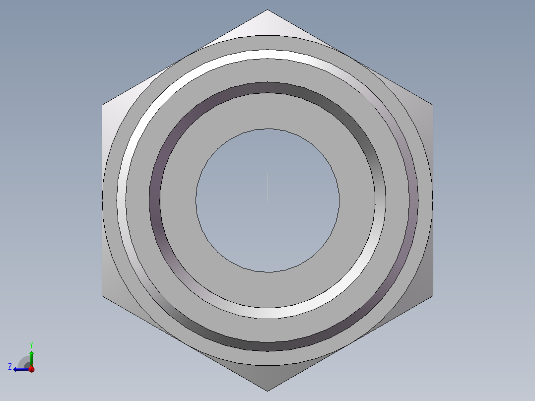 美制O圈密封接头、1DO-42-16右视图