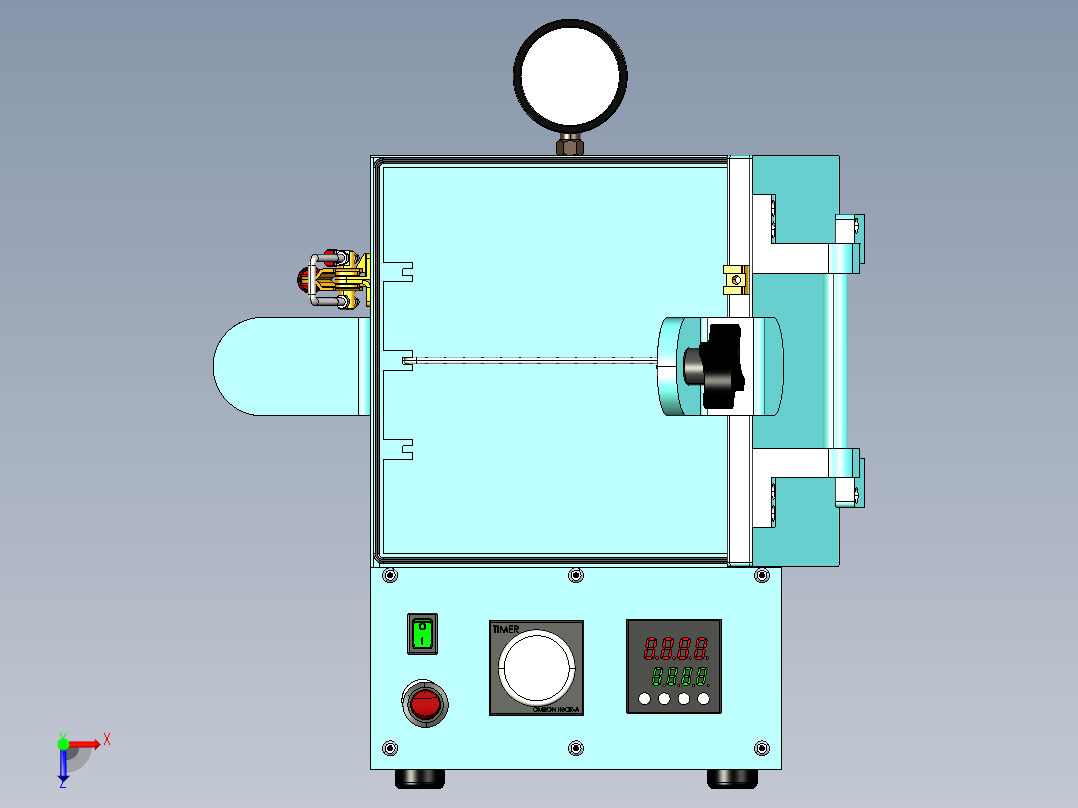 B3003535-真空烘箱俯视图