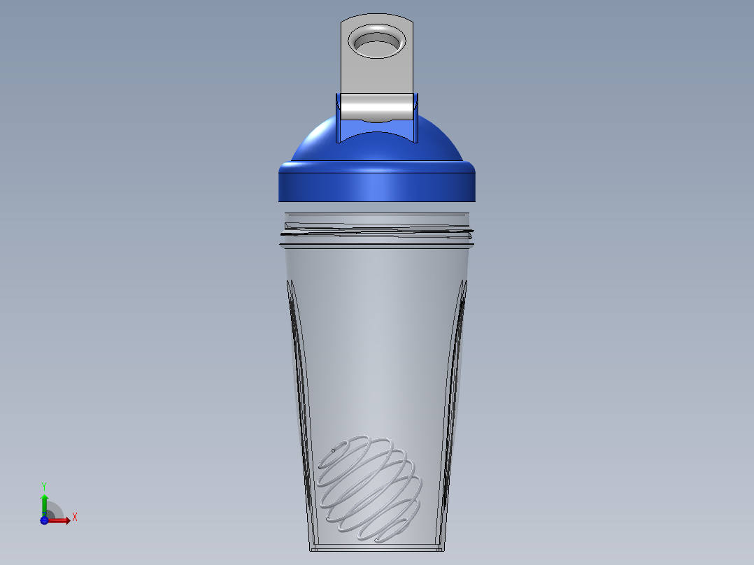 瓶子、罐子、桶(11)前视图