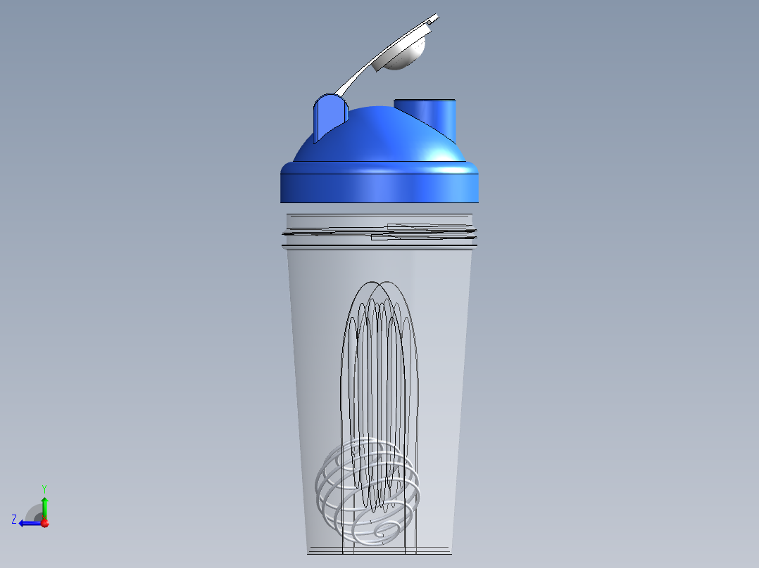 瓶子、罐子、桶(11)右视图