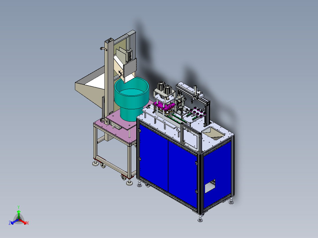 脚轮 万向轮装配机（全自动组装机）