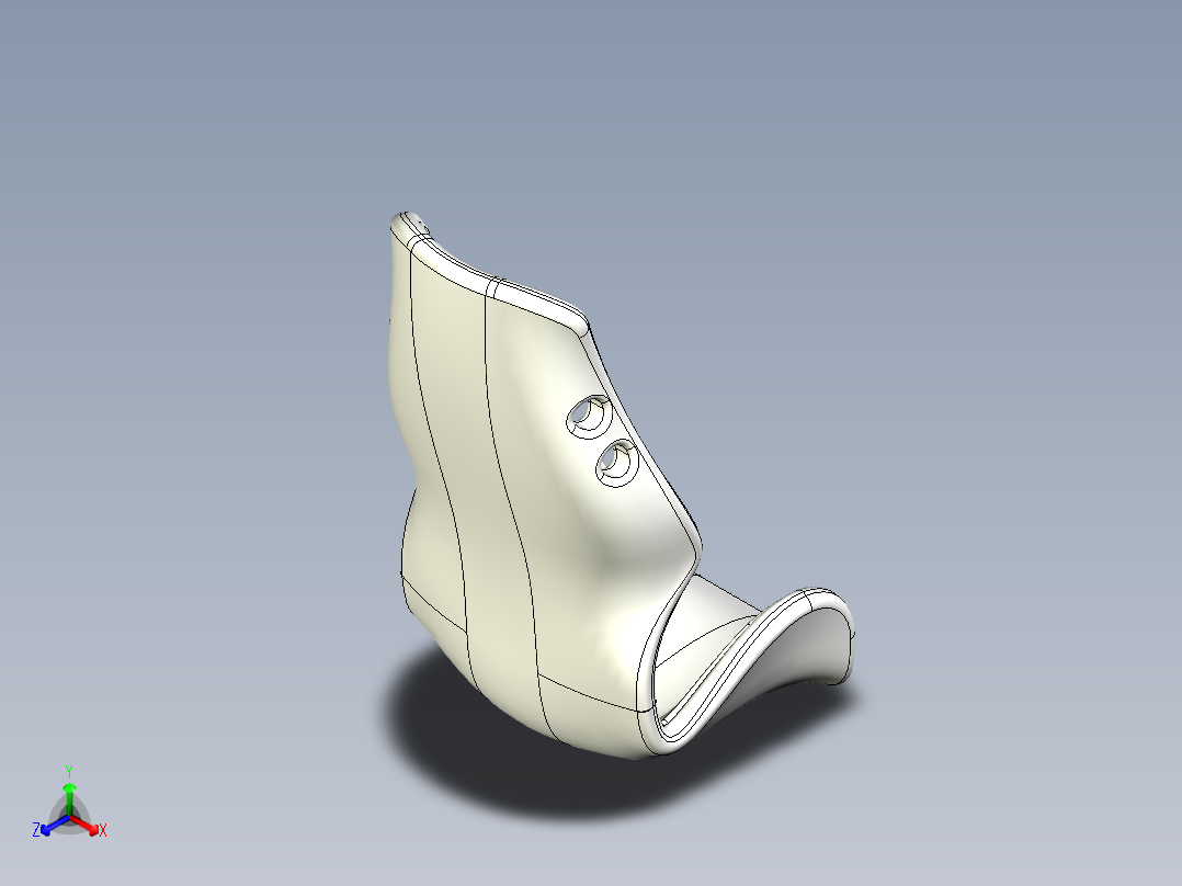 汽车座椅(43)主视图