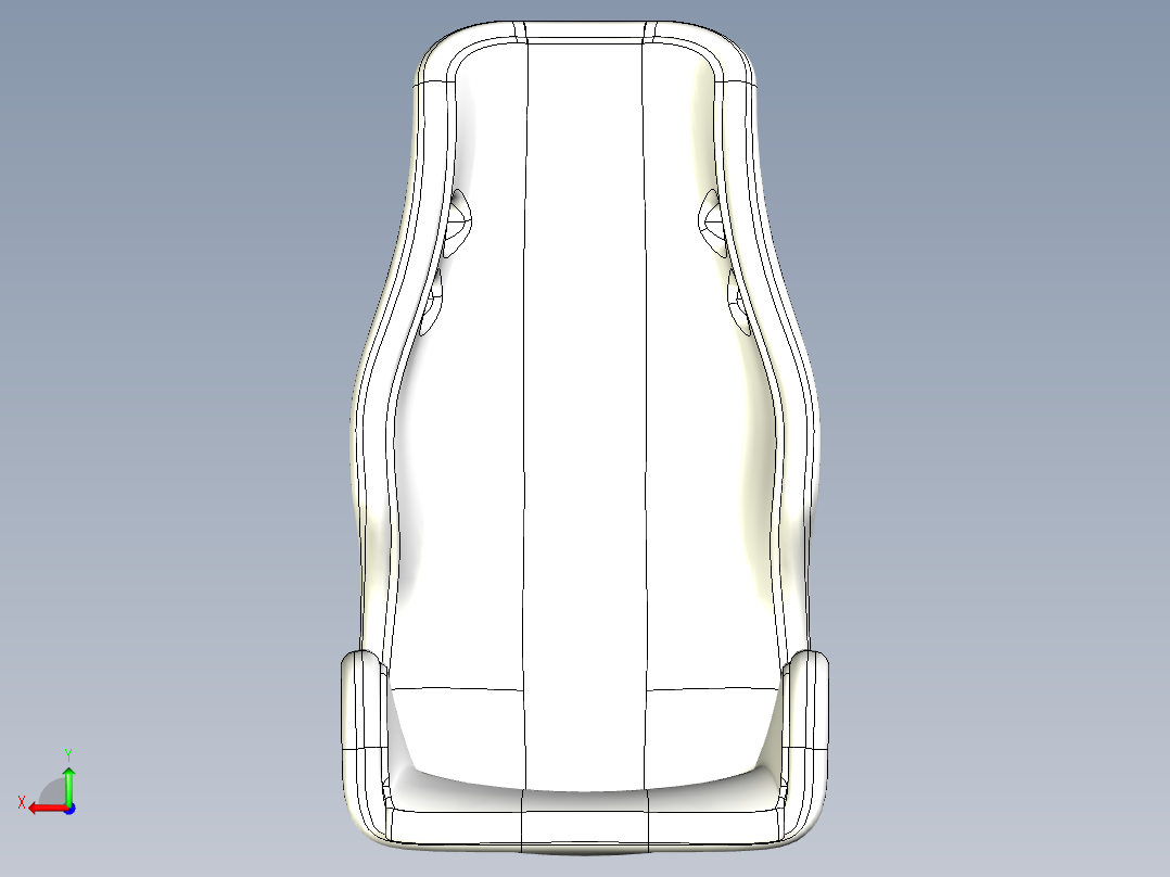 汽车座椅(43)后视图