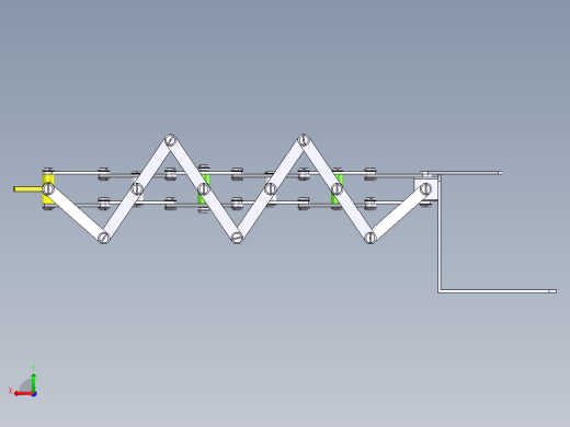 伸缩晾衣架后视缩略图