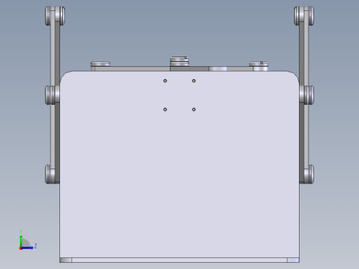 伸缩晾衣架左视缩略图