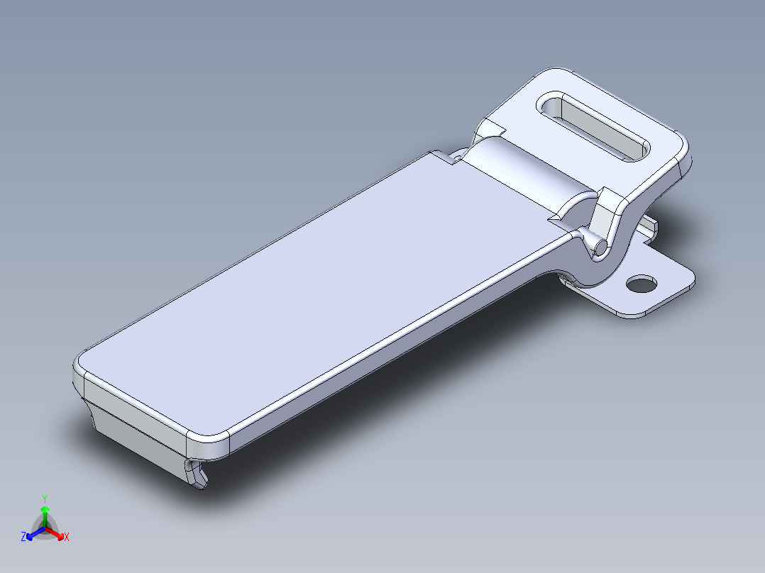 A0003099-宝丰uv-5r夹子正等轴测图