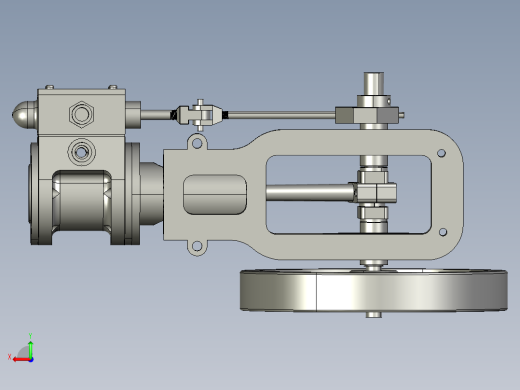 蒸汽机steam-engine-146831-模型格式为 stp后视缩略图