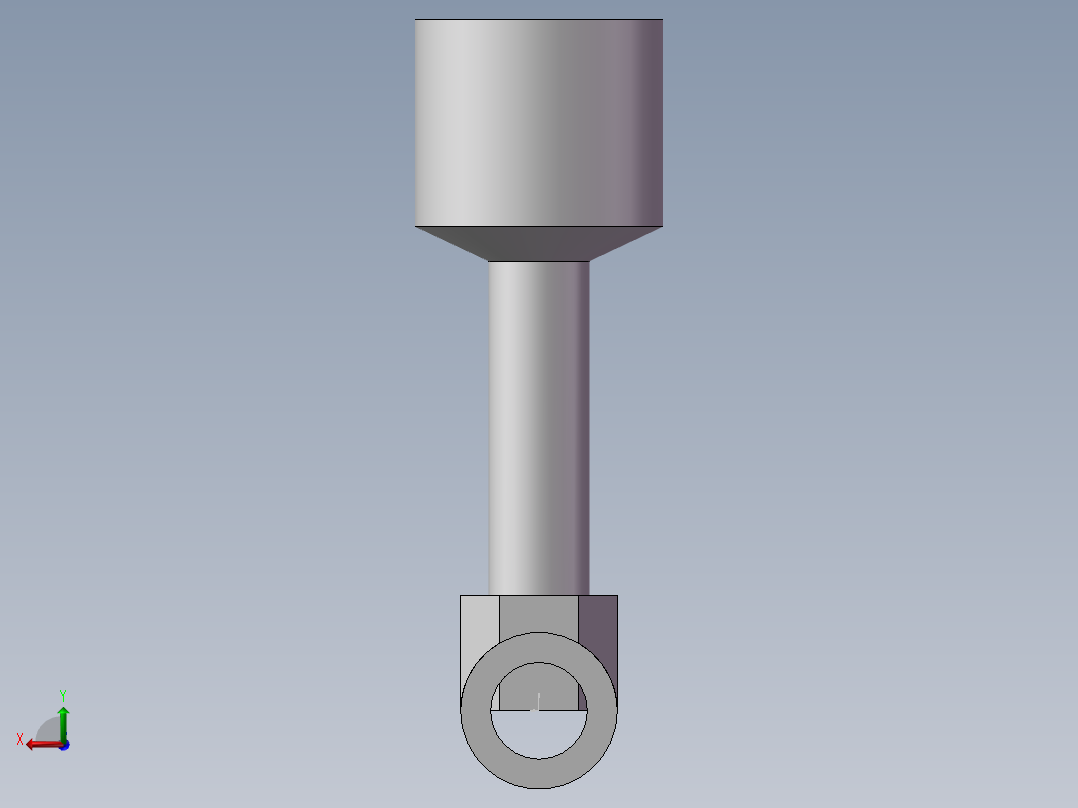 电子涡流流量传感器DN15（防爆）后视图