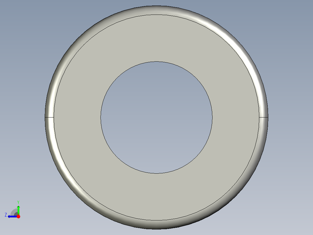 直线轴承LMU5右视图