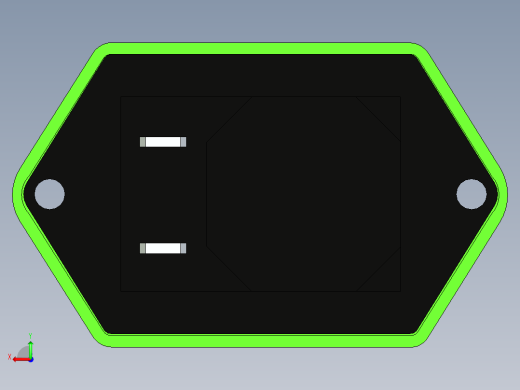 机器启动和停止按钮。后视缩略图