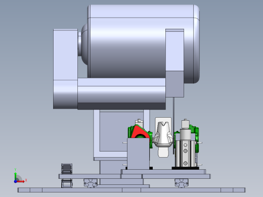 阀体切割治具前视缩略图