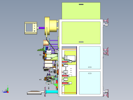 自动化马达组件焊接机右视缩略图